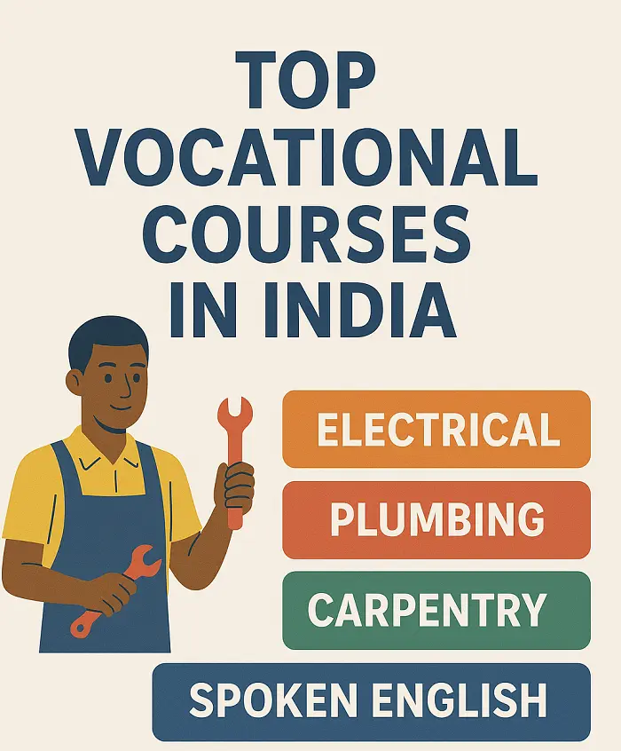 Top Vocational Courses in India Ranking, Cut-off, Duration, Career Scope, Admission, Fee by admissionking.com